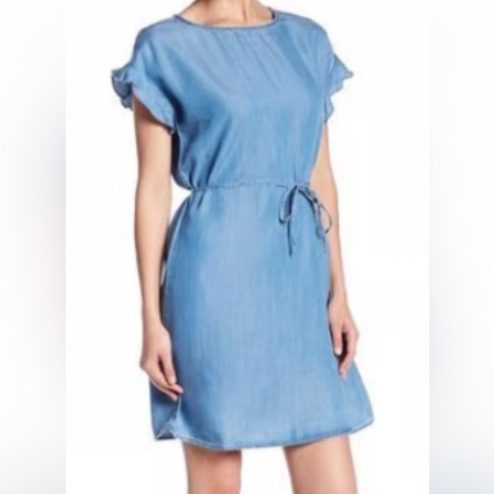 Beach Lunch Lounge Denim Dress